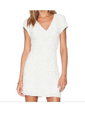 Parker Black Label Silk Sequin Dress